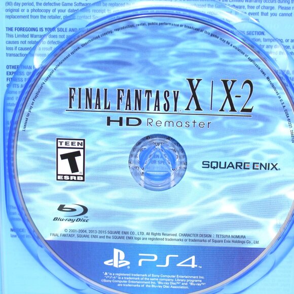 Final Fantasy X/X-2 HD Remaster (Sony PlayStation 4, 2015) Tested and Works! - Picture 6 of 6